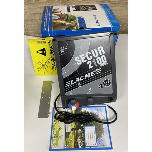 Генератор для электропастуха SECUR 2100, 1.1 Дж от сети 220v, Франция